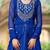 Blue BHANDHINI GEORGETTE GOTA PATTI LEHENGA Blouse AND DUPATTA