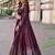 purple heavy georgette indowestern crop top palazzo shrug set-Full Stitched Free size