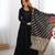 heavy pure romansilk chanderi black gown