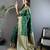 green lichi silk blend zari weaving motif banarasi saree