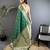 green lichi silk blend zari weaving motif banarasi saree