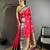 pink soft silk blend intricate zari weaving banarasi saree