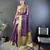 elora purple organza silk blend polka dot zari weaving banarasi saree