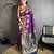 elora purple soft silk blend zari woven butti banarasi saree