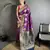 elora purple soft silk blend zari woven butti banarasi saree
