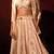 ivory embroidered raw silk lehenga set