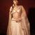 ivory embroidered raw silk lehenga set