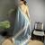 dark grey raw silk blend zari woven ghicha art saree