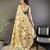 off-white soft silk blend zari woven floral motifs paithani saree