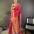 pink soft silk blend zari woven floral motifs paithani saree