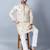 Men’s beige embroidered kurta – festive & wedding wear traditional kurta