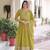 Green sequins Zari embroidered Kurti with dupatta