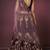 Purple Embroidered Velvet Semi Stitched Lehenga With Dupatta