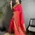 pink soft lichi silk blend pink multicolour minakari weaving saree with unstitched blouse