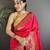 pink soft lichi silk blend pink multicolour minakari weaving saree with unstitched blouse