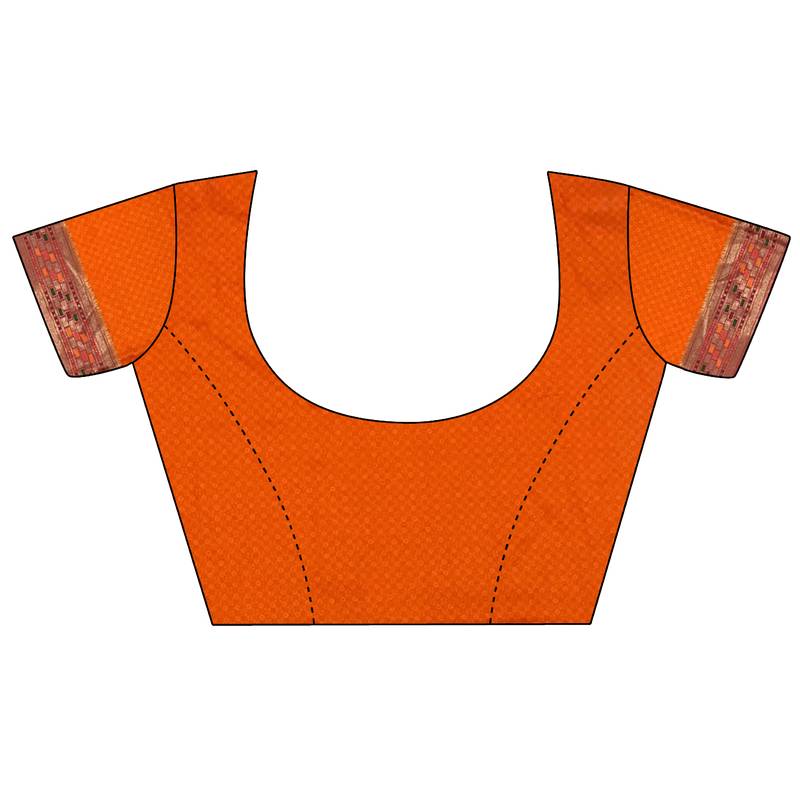 pink soft lichi silk blend pink multicolour minakari weaving saree with unstitched blouse