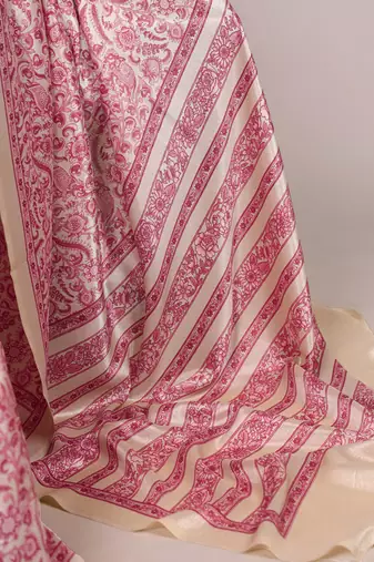  tasar art silk printed saree with classic appeal