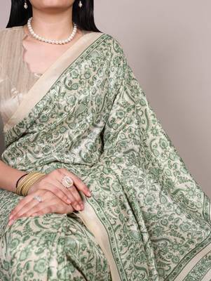  tasar art silk printed saree with classic appeal 2