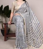traditional tasar art silk printed saree with classic appeal