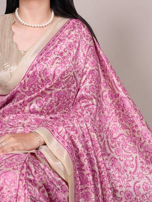  tasar art silk printed saree with classic appeal 2