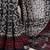 Polyester viscose chanderi ikat print saree with rich zari weaving border