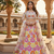 Multicolor FAUX GEORGETTE THREAD wrok Lehenga set with Choli and dupatta