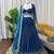 Blue Faux Georgette Fabric sequin Lehenga set with Choli and dupatta