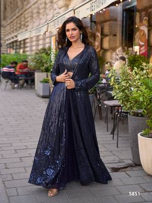grey georgette shrug suit - full stitched free size 1
