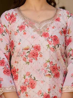 Ivory gulbahar floral kurta set 2