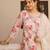 Ivory gulbahar floral kurta set