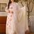 Ivory gulbahar floral kurta set