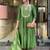 Emerald noor anarkali set