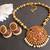 GORGEOUS HUGE TEMPLE PENDANT MEENAKRI ROYAL NECKALCE SET WITH JHUMKKA DJ16916