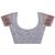 grey color woven work linen cotton saree