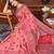 peach color woven work linen cotton saree