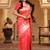 pink color zari woven banarasi art silk saree