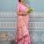 light pink color woven work art silk saree