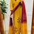 yellow embroidered cotton kurta pant with dupatta