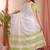white color linen cotton zari border saree