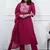 pink embroidered cotton kurta pant with dupatta