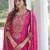 Pink Embroidered salwar suit with dupatta