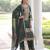 Green Embroidered salwar suit with dupatta