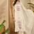 white embroidered cotton kurta pant with dupatta