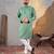 Sea green rayon sequin embroidered kurta     festive and ethnic wear