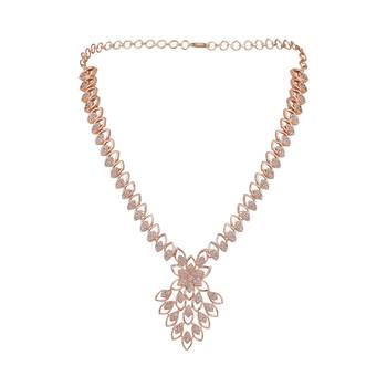 Elegant rose necklace 4