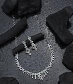 Fresh mint beaded necklace