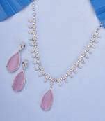 Crystal radiant  necklace