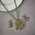 Lakshmi royal mehendi plated locket set with earrings