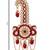 Gold plated traditional stone pearl drop safa kalangi brooch for groom/men/dulha pagadi (sm97m)