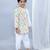 Multicolor printed cotton kurta pyjama